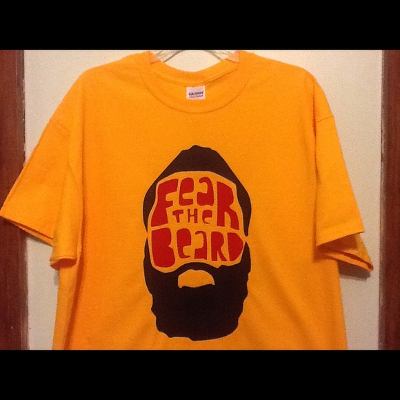 James Harden "Fear The Beard" T-shirt. - Picture 1 of 4